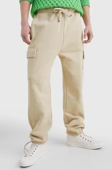 Мужские бежевые спортивные брюки THL CARGO Бежевый XS Tommy Hilfiger MW0MW31067