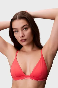 Женский коралловый лиф от купальника TRIANGLE Красный XL Calvin Klein LV00Q61208