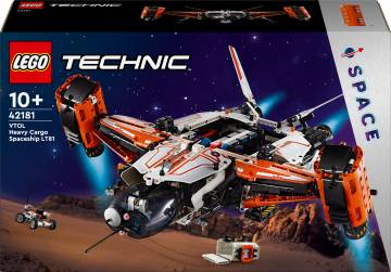 Конструктор LEGO Technic Вантажний космічний корабель VTOL LT81 (42181) Конструктор LEGO Technic Вантажний космічний корабель VTOL LT81 (42181)