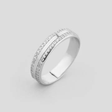 Серебряное кольцо Minimal ЛК-0219р-20.5 20.5 Серебряное кольцо Minimal ЛК-0219р-20.5 20.5