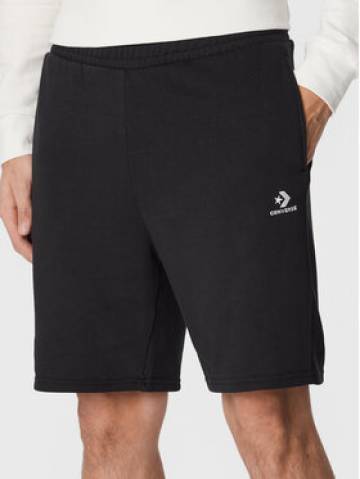 Converse Спортивні шорти Unisex Core 10023875-A01 Чорний Regular Fit Converse Спортивні шорти Unisex Core 10023875-A01 Чорний Regular Fit