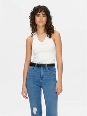 JDY Топ Sabrina 15258897 Білий Slim Fit JDY Топ Sabrina 15258897 Білий Slim Fit