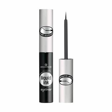 Подводка для глаз Essence Liquid Ink Eyeliner, Black, 3 мл Подводка для глаз Essence Liquid Ink Eyeliner, Black, 3 мл