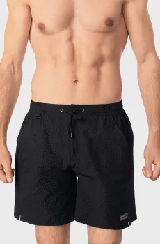 Мужские черные плавательные шорты Черный XL MARC&ANDRE MS26-06