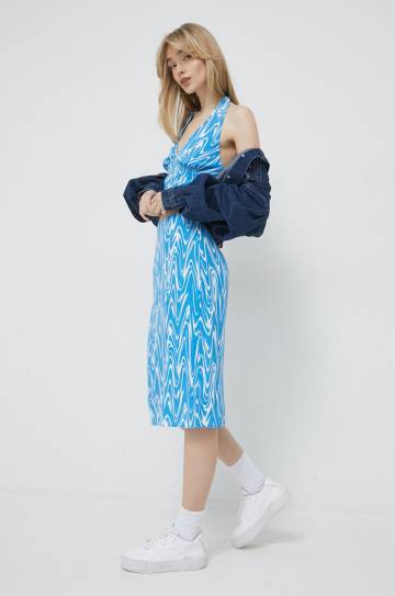 Юбка Tommy Jeans midi прямая Юбка Tommy Jeans midi прямая