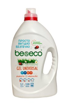 Гель для стирки Be&Eco Universal 120 стирок, 3.7 л