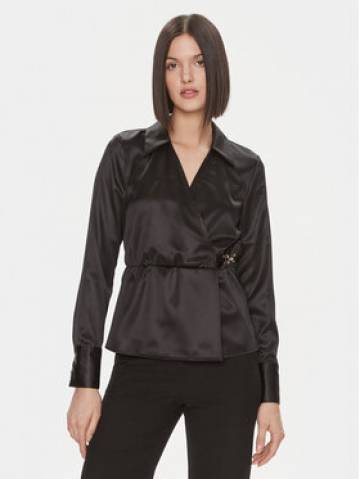 Liu Jo Блузка MF3216 T3450 Чорний Regular Fit Liu Jo Блузка MF3216 T3450 Чорний Regular Fit