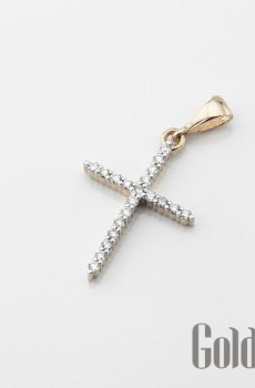 Кулон-крестик Украина