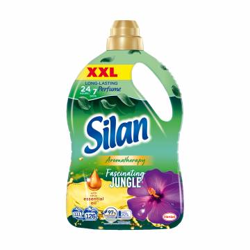 Ополаскиватель-кондиционер для белья Silan Aromatherapy Fascinating Jungle, 126 стирок, 2.772 л Ополаскиватель-кондиционер для белья Silan Aromatherapy Fascinating Jungle, 126 стирок, 2.772 л