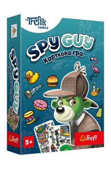 Настольная игра Trefl The Treflik Family Spy Guy: Карточная игра, от 5 лет (3045)