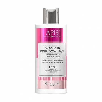 Восстанавливающий шампунь для волос Apis Natural Cosmetics Amarantus Care с экстрактом амаранта, 300 мл
