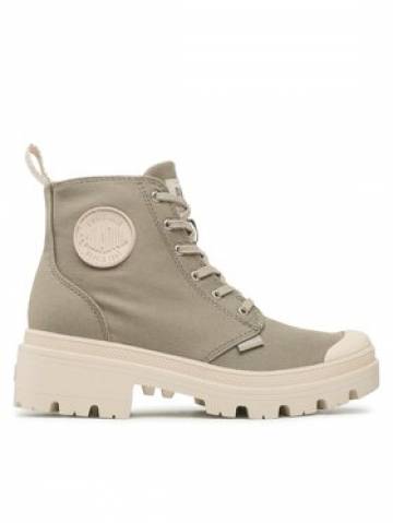 Palladium Черевики туристичні Pallabase Twill 96907-297-M Зелений Palladium Черевики туристичні Pallabase Twill 96907-297-M Зелений