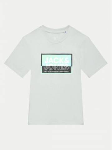 Jack&Jones Junior Футболка Jcologan 12259922 Сірий Regular Fit Jack&Jones Junior Футболка Jcologan 12259922 Сірий Regular Fit