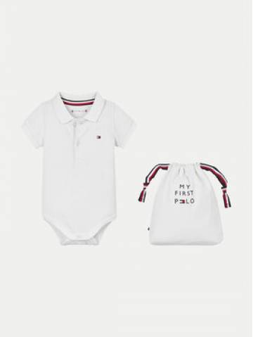 Tommy Hilfiger Дитяче боді KN0KN01984 Білий