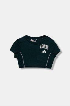Детская хлопковая футболка adidas