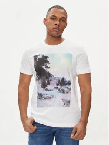 JOOP! Jeans Футболка 47Dario 30042425 Білий Modern Fit JOOP! Jeans Футболка 47Dario 30042425 Білий Modern Fit