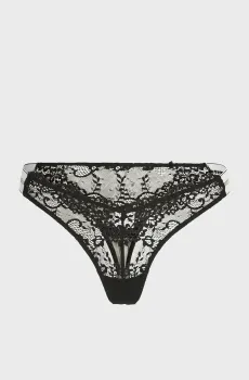 Женские черные трусики Черный M Guess O3RE08.KBBT0;JBLK