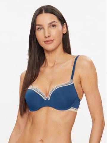 Tommy Hilfiger Бюстгальтер з підкладкою UW0UW04751 Голубий
