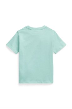 Детская хлопковая футболка Polo Ralph Lauren