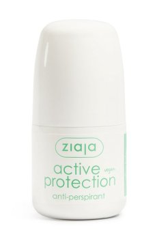 Кульковий дезодорант-антиперспірант Ziaja Active protection жіночий, 60 мл
