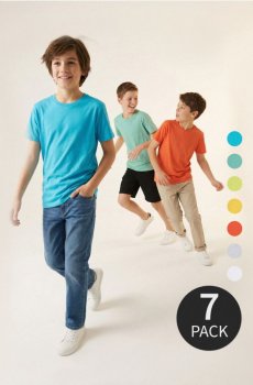 Бавовняні футболки 7 pack - білий