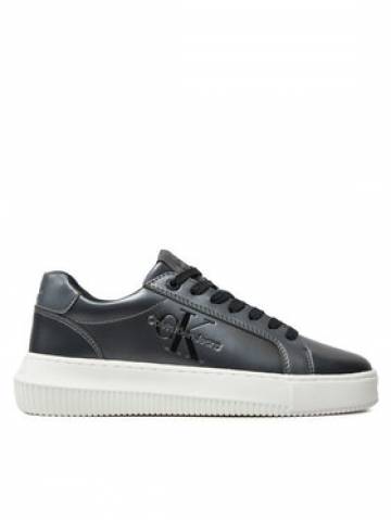 Calvin Klein Jeans Снікерcи Chunky Cupsole Laceup Lth Ml Mtl YW0YW01517 Чорний Calvin Klein Jeans Снікерcи Chunky Cupsole Laceup Lth Ml Mtl YW0YW01517 Чорний