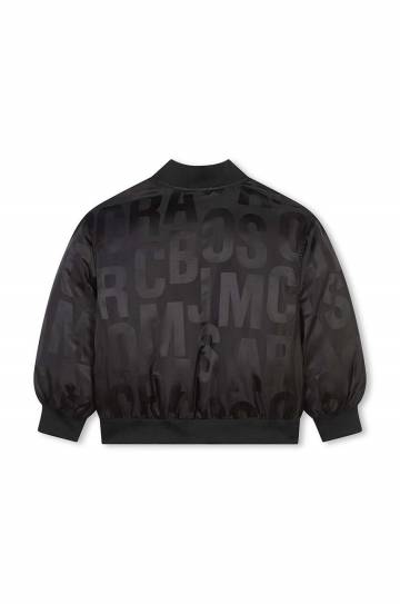 Детская куртка-бомбер Marc Jacobs цвет чёрный W60272 Детская куртка-бомбер Marc Jacobs цвет чёрный W60272