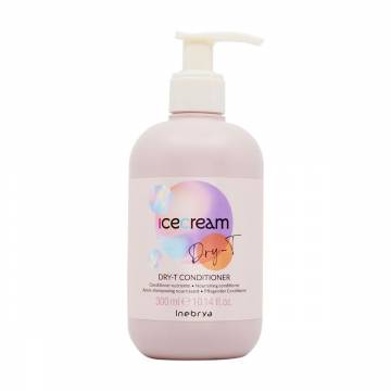 Кондиционер Inebrya Ice Cream Dry-T Conditioner для сухих и вьющихся, окрашенных волос, 300 мл Кондиционер Inebrya Ice Cream Dry-T Conditioner для сухих и вьющихся, окрашенных волос, 300 мл