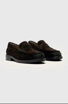 Замшевые мокасины AllSaints Bloom Suede Loafer