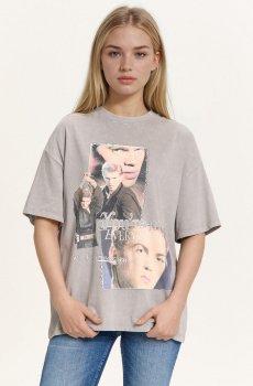 Cropp - Футболка з принтом Anakin Skywalker Star Wars - light grey