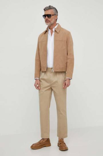 Хлопковые брюки Polo Ralph Lauren цвет бежевый фасон chinos 710850209 Хлопковые брюки Polo Ralph Lauren цвет бежевый фасон chinos 710850209
