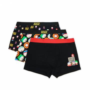 Cropp - Боксери, 3 пари South Park - чорний Cropp - Боксери, 3 пари South Park - чорний