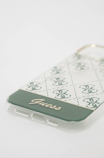 Чехол на телефон Guess Iphone 14 Plus 6,7" цвет зелёный Чехол на телефон Guess Iphone 14 Plus 6,7" цвет зелёный