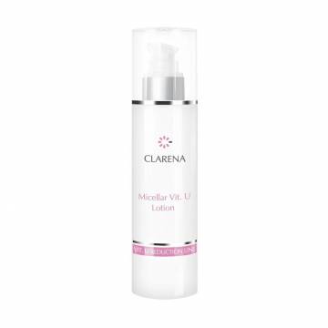 Мицеллярный лосьон для лица Clarena Vit.U Reduction Line Miccelar Vit.U Lotion с витамином U, 200 мл Мицеллярный лосьон для лица Clarena Vit.U Reduction Line Miccelar Vit.U Lotion с витамином U, 200 мл