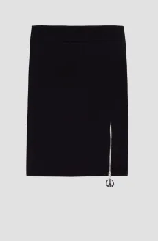 Женская черная юбка Черный XS Moschino A0182.8711;0555