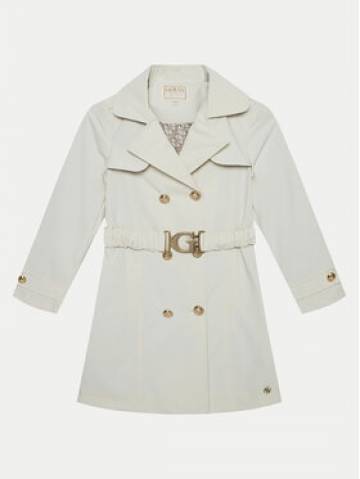 Guess Тренч J5RL10 WFYD0 Écru Regular Fit Guess Тренч J5RL10 WFYD0 Écru Regular Fit