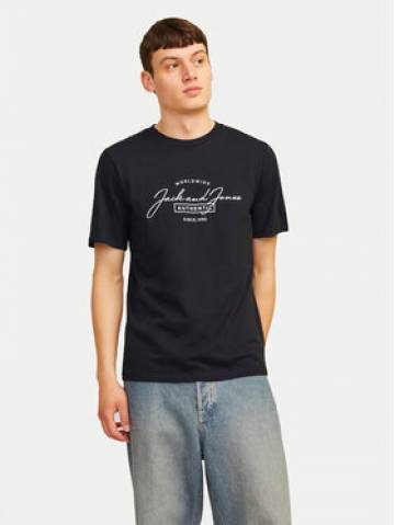 Jack&Jones Футболка Erris 12256799 Чорний Standard Fit Jack&Jones Футболка Erris 12256799 Чорний Standard Fit