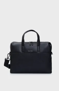 Мужская черная сумка для ноутбука CK MUST LAPTOP BAG Черный ONESIZE Calvin Klein K50K511852