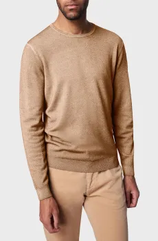 Мужской бежевый шерстяной джемпер Бежевый 3XL Pierre Cardin PC.-C5 50700.5037