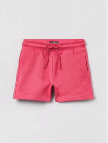 OVS Шорти з тканини 1764258 Рожевий Regular Fit OVS Шорти з тканини 1764258 Рожевий Regular Fit