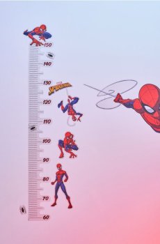 Наклейки на стіну Spider-Man - різнобарвний