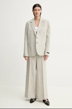 Брюки с примесью льна Herskind Poppy