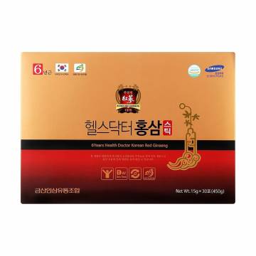 Корейский красный женьшень Health Doctor 6 Years Health Doctor Korean Red Ginseng в стиках, 30*15 г