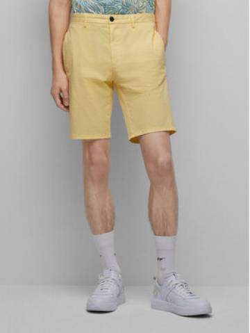 Hugo Шорти з тканини 50471182 Жовтий Slim Fit Hugo Шорти з тканини 50471182 Жовтий Slim Fit
