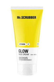 Осветляющий крем для лица Mr.Scrubber Vitamin C Glow Face Cream со стабильным витамином С, 50 мл