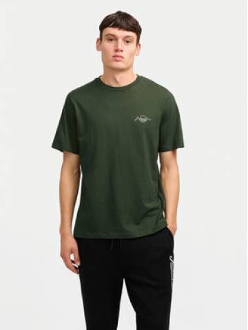 Jack&Jones Футболка Erris 12256799 Зелений Standard Fit Jack&Jones Футболка Erris 12256799 Зелений Standard Fit