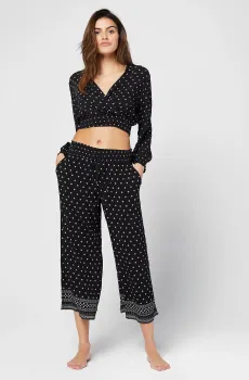 Женский черный лонгслив DAIA Черный S Etam 6506274