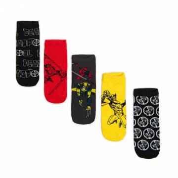 Cropp - 5 пачка шкарпеток Deadpool & Wolverine - чорний Cropp - 5 пачка шкарпеток Deadpool & Wolverine - чорний