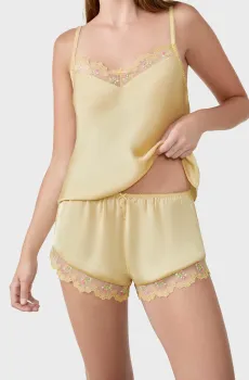 Женские золотистые шорты REVEUSE Золотой S Etam 6553632