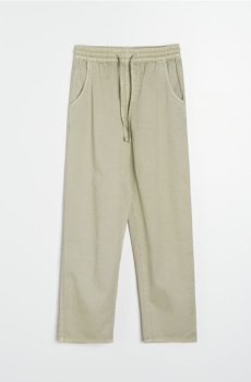 Джинси jogger balloon з ефектом прання та ліоцелом - зелений